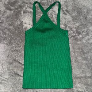 MVN The Label Green Hollie Top Tank Top Size US 8 NWT!
